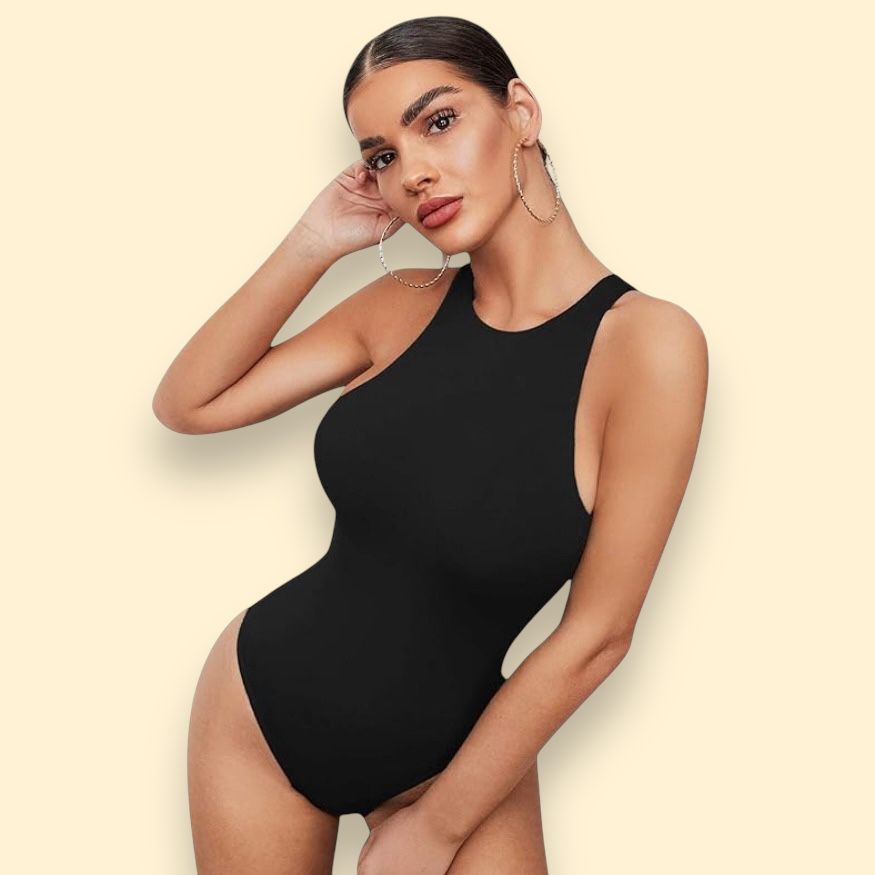 BodySuit Completo™ Sin Mangas - Diseño Elástico y Moldeador.