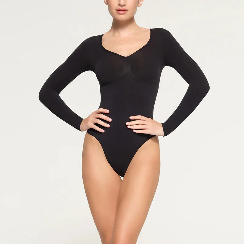 BodySuit™ Manga Larga, Levanta Caderas y Control Abdomen