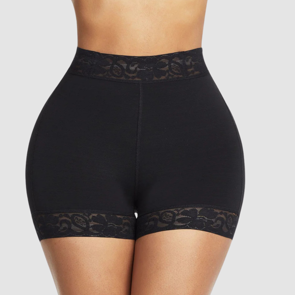 Faja Short Levanta Glúteos con Compresión Abdominal - Colombiano